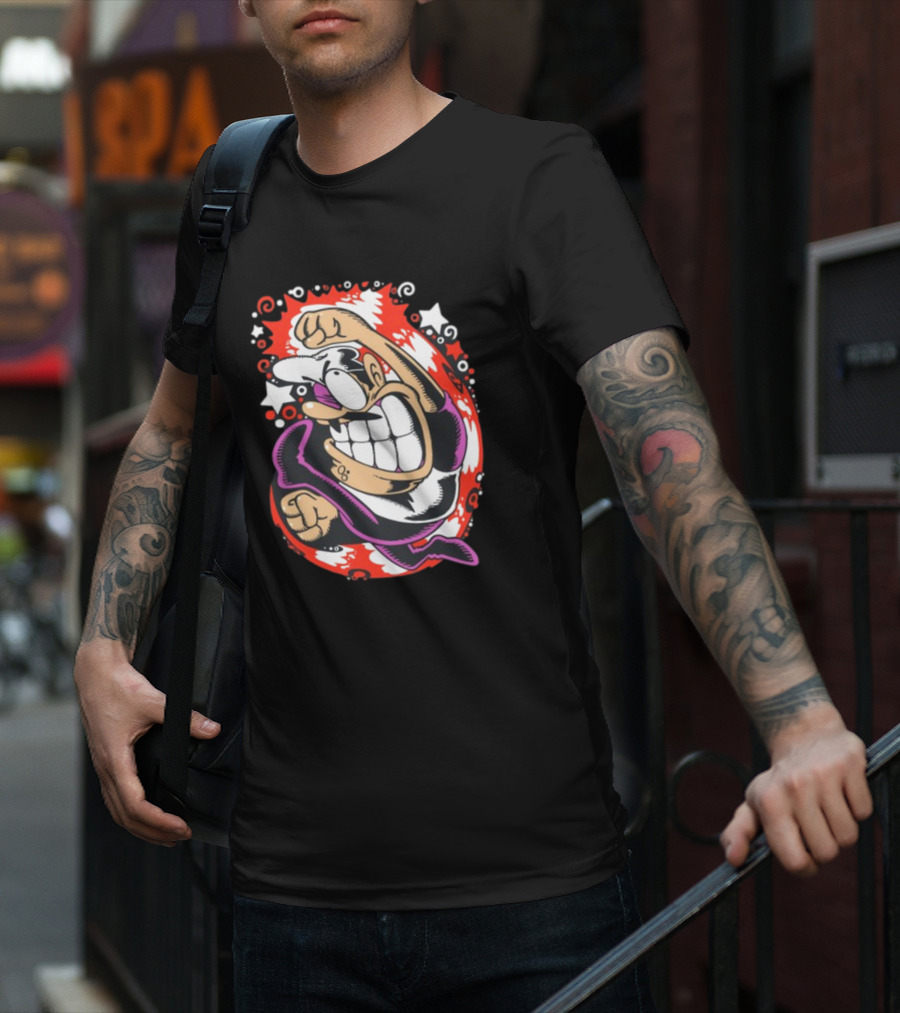 Pizza Tower Powerful Uppercut Action Burst T-Shirt