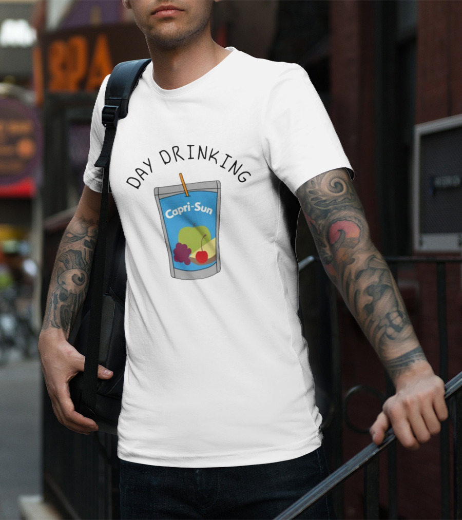 Day Drinking Capri-Sun Juice Pouch Fun T-Shirt