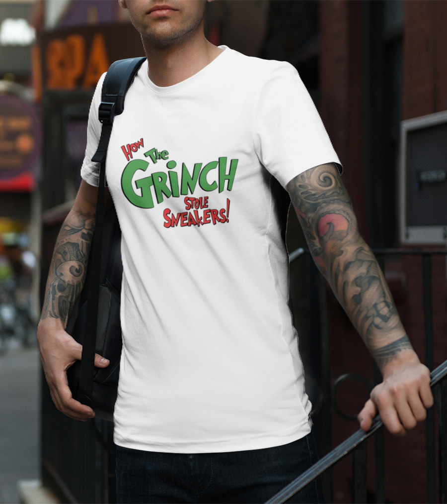 How The Grinch Stole Sneakers T-Shirt