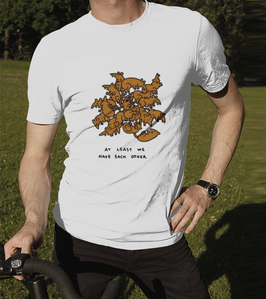 Ratking At Least We Have Each Other Clustered Rats T-Shirt