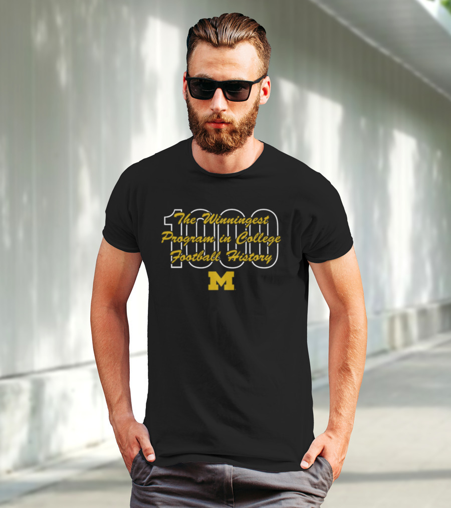The Winningest Program In College Football History 1000 M T-Shirt