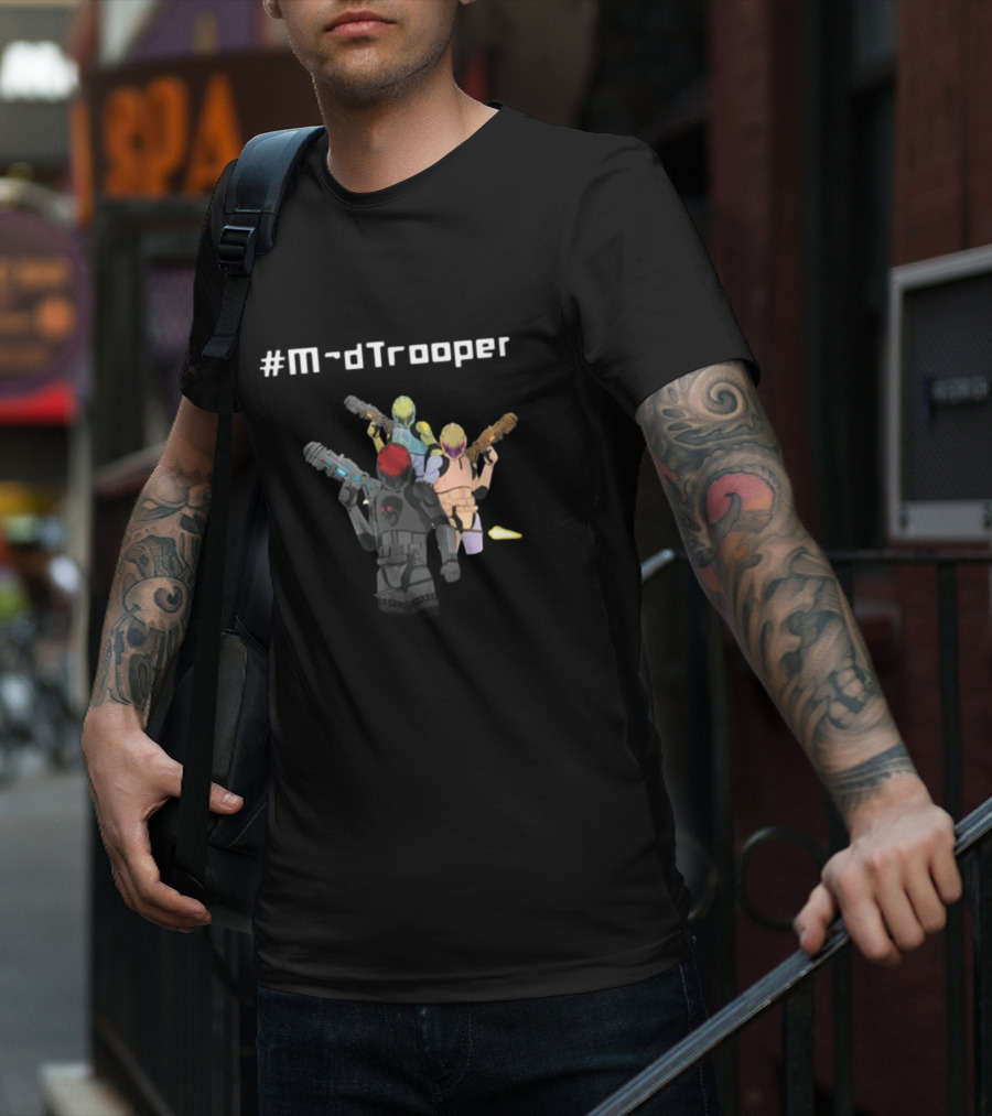 MadTrooper Are You A Mad Trooper Colorful Armored Soldiers T-Shirt