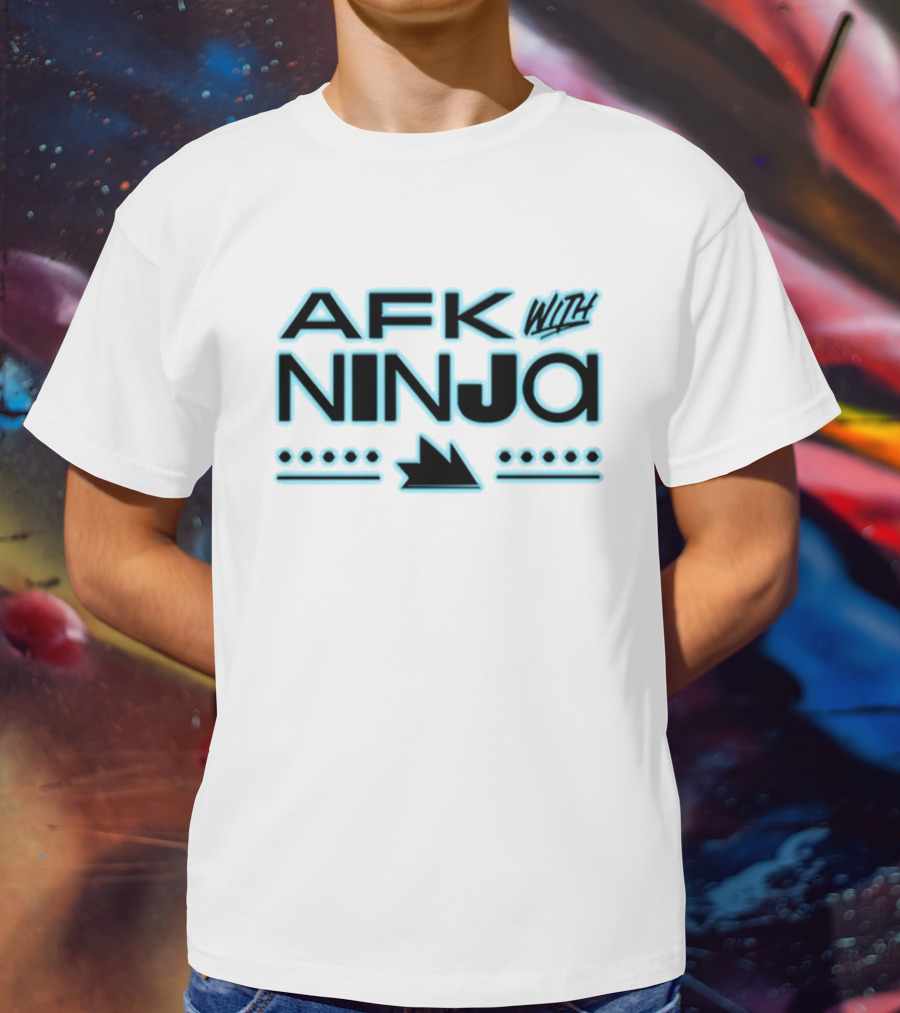 AFK With Ninja Neon T-Shirt