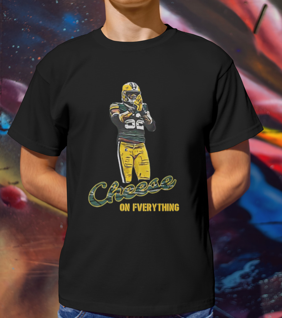 Cheese On Everything Rashan Gary Packers Fan Gear T-Shirt