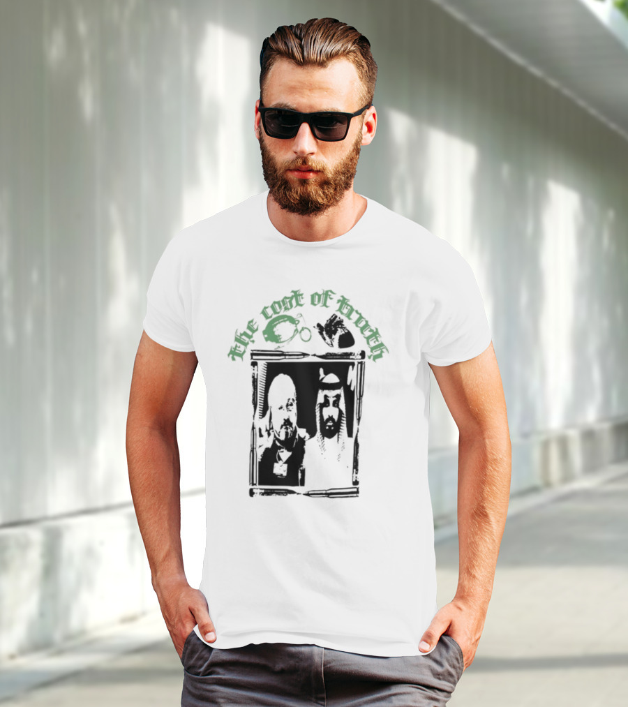 The Cost Of Truth Newspaper Collage T-Shirt