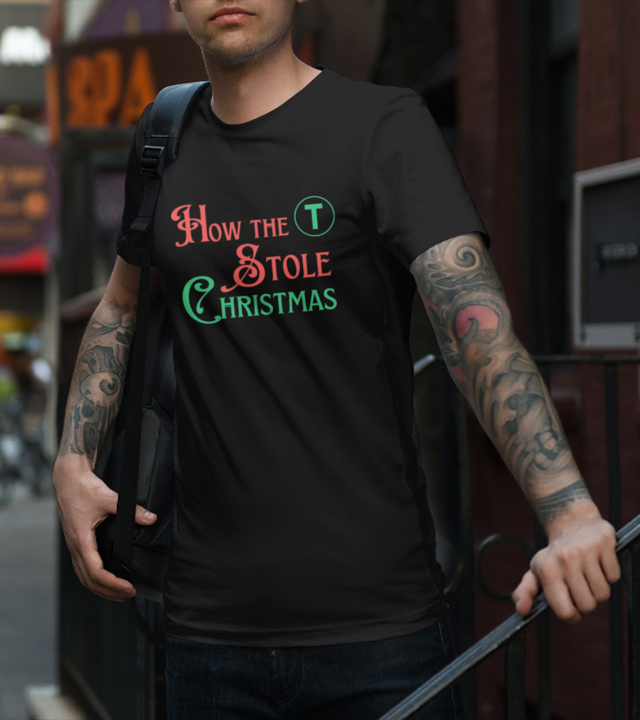 How The T Stole Christmas Storybook T-Shirt