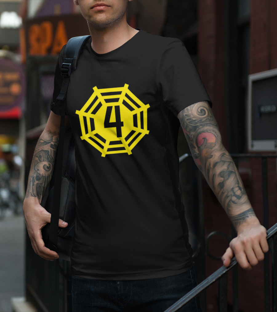 Dan Lanning Wearing Goducks 4 Spence Dharma Initiative T-Shirt