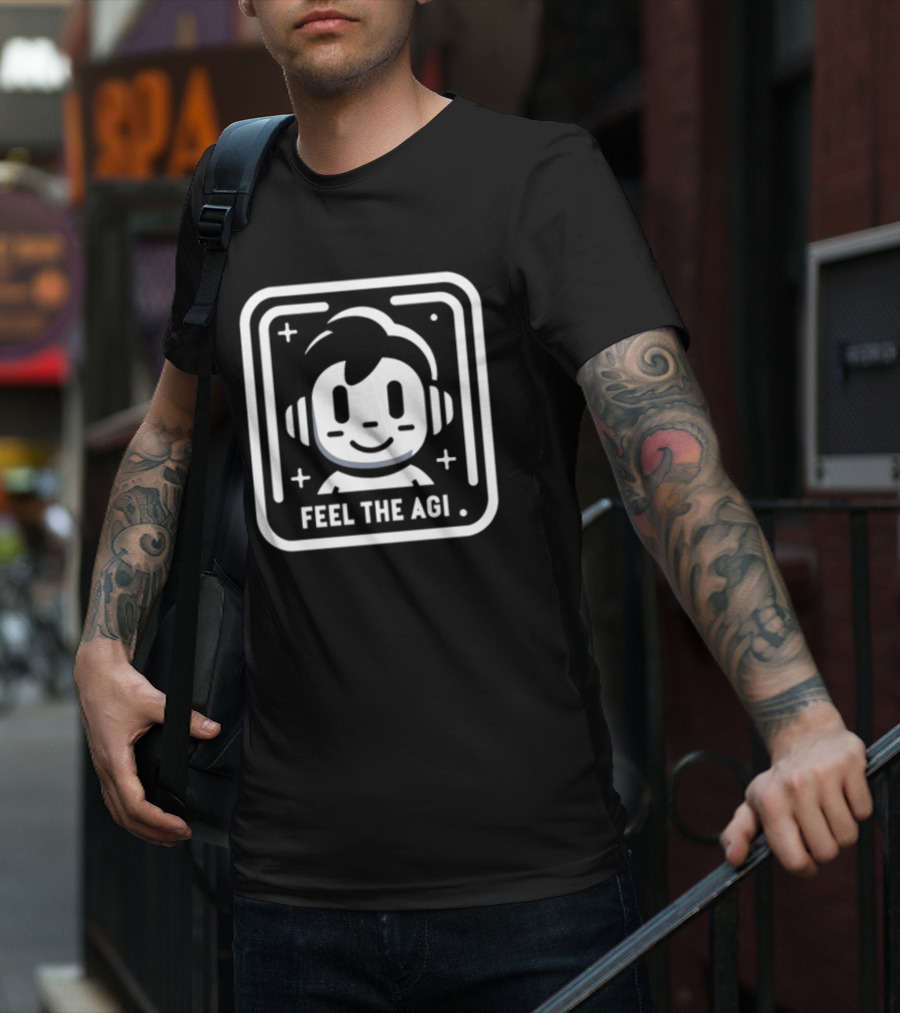 Peter Yang Feel The Agi Headphones Anime T-Shirt
