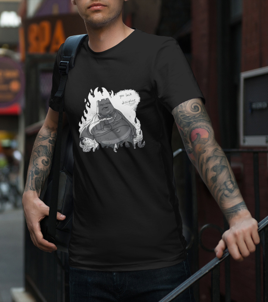 Sharkrobot Adam You Lack Discipline Flame T-Shirt