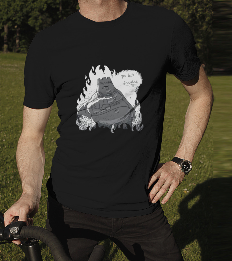 Sharkrobot Adam You Lack Discipline Flame T-Shirt