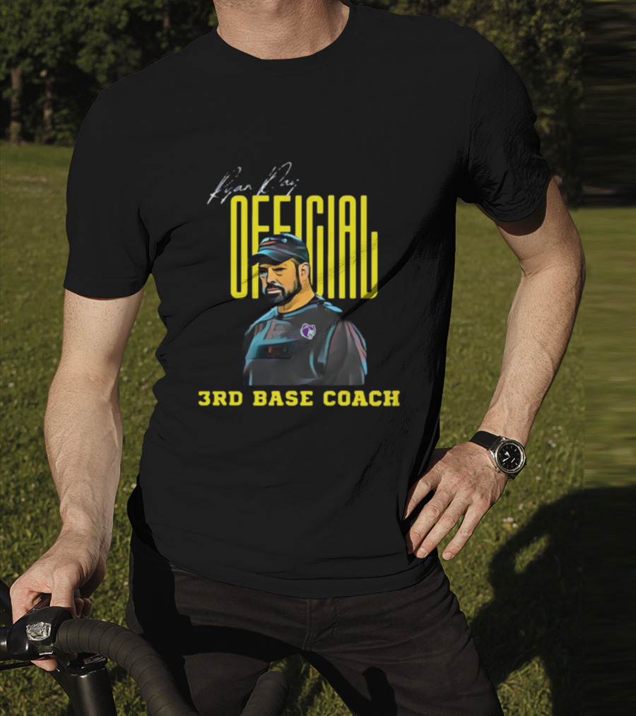 Riyan Duy Official 3rd Base Coach T-Shirt