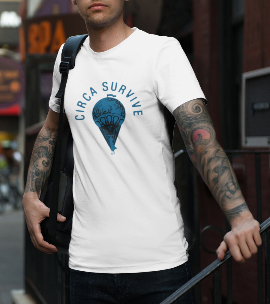 Circa Survive On Letting Go Est 2004 Parachute T-Shirt