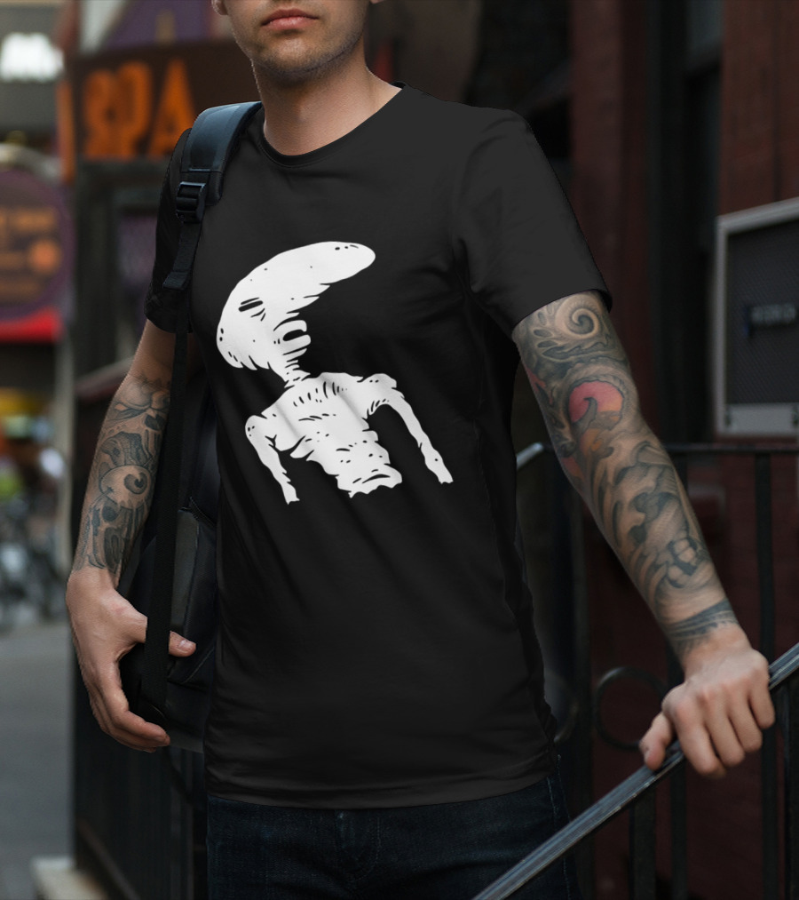 Uncovered Alien Zach Creature T-Shirt