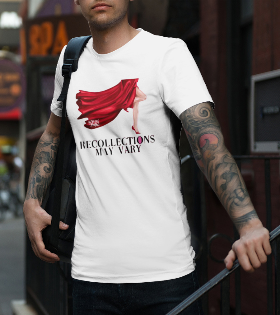 Recollections May Vary Red Dress Princess Of Wales T-Shirt