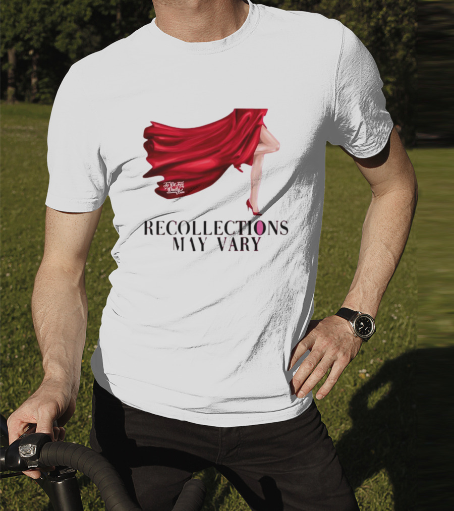 Recollections May Vary Red Dress Princess Of Wales T-Shirt