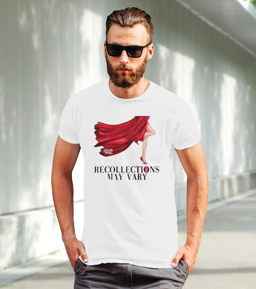 Recollections May Vary Red Dress Princess Of Wales T-Shirt