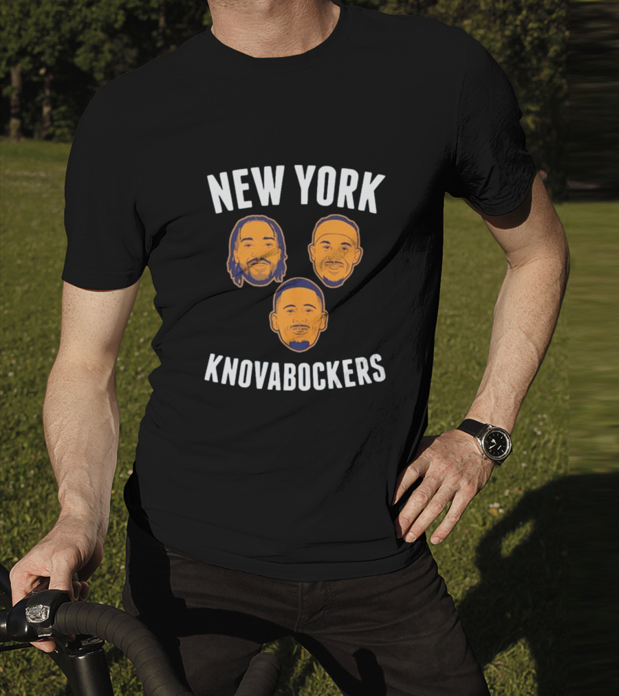 NEW YORK KNOVABOCKERS FACES T-Shirt