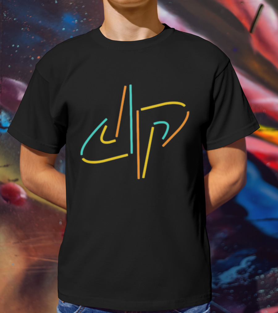 Dude Perfect Neon Logo Sport Mode T-Shirt