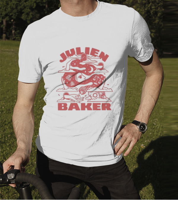 Julien Baker Surreal Cosmic Red T-Shirt