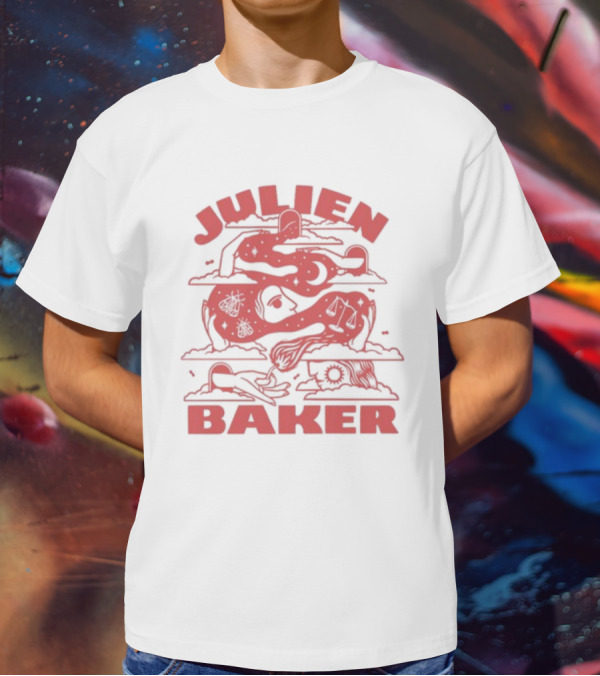 Julien Baker Surreal Cosmic Red T-Shirt