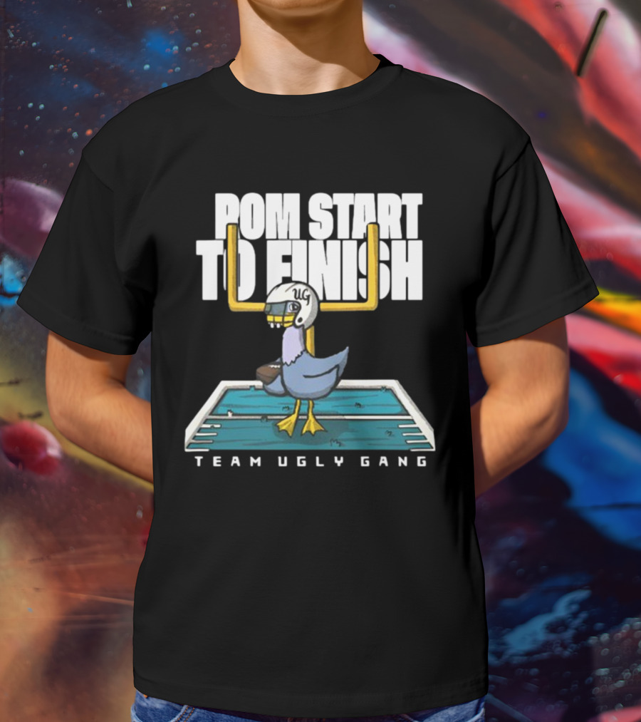 Dc Mike Caldwell Foyesade Oluokun Pom Start To Finish Team Ugly Gang T-Shirt
