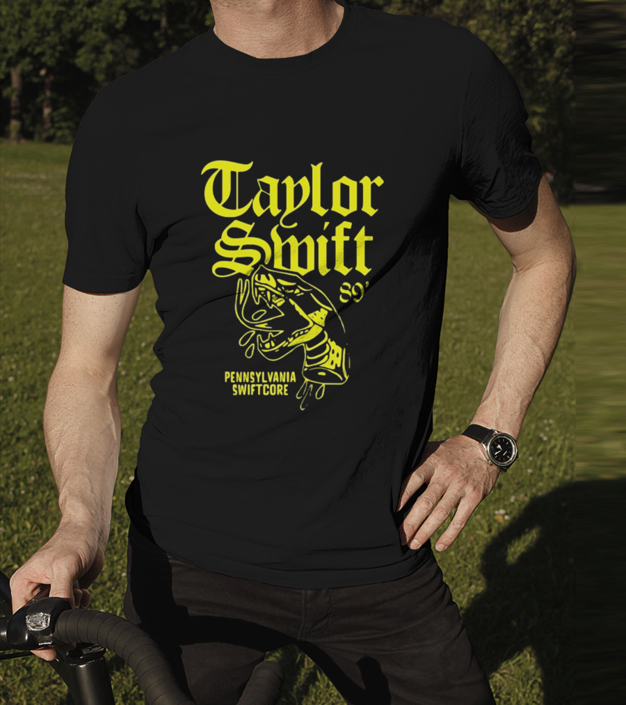 Taylor Swift Pennsylvania Swiftcore 89' Snake T-Shirt