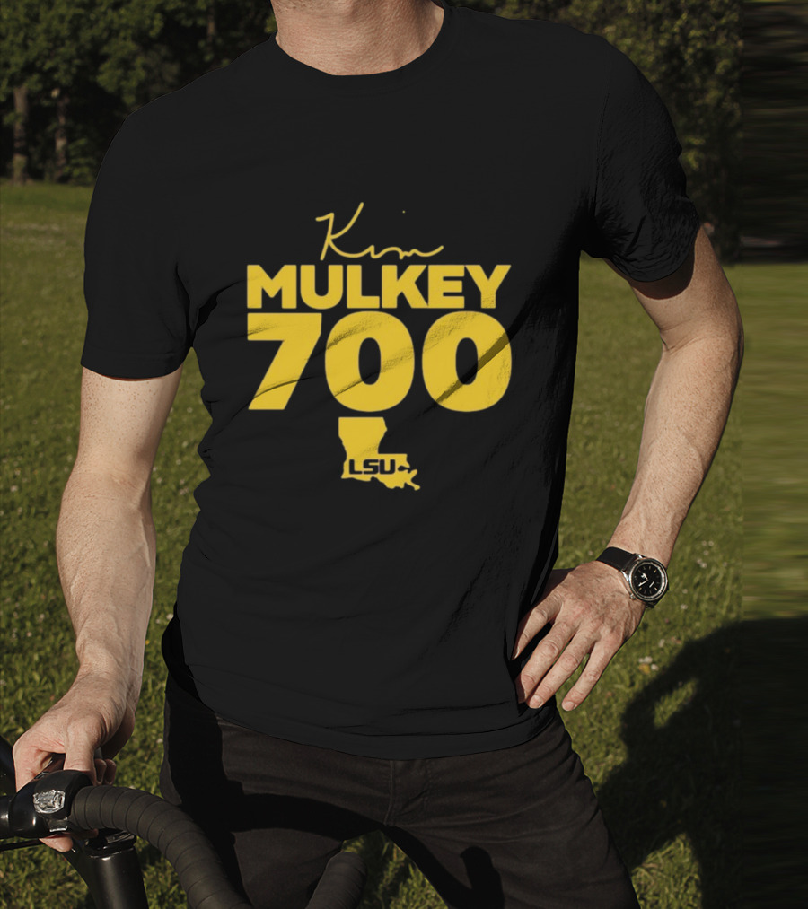 Kim Mulkey 700 LSU Women's Basketball Achievement T-Shirt