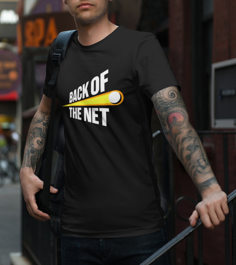 Mark Goldbridge Back Of The Net Soccer T-Shirt