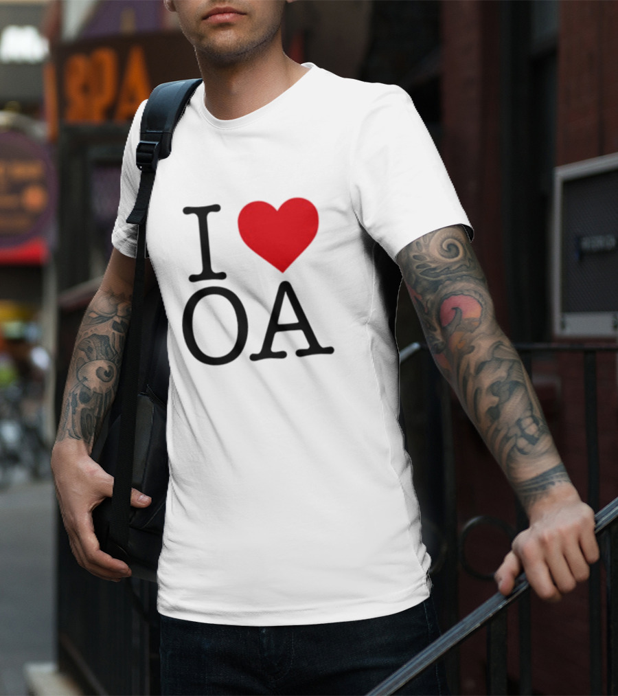 I Heart OA Symbolized Love For OA Movement T-Shirt