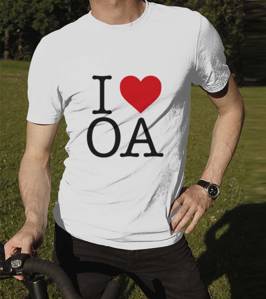 I Heart OA Symbolized Love For OA Movement T-Shirt