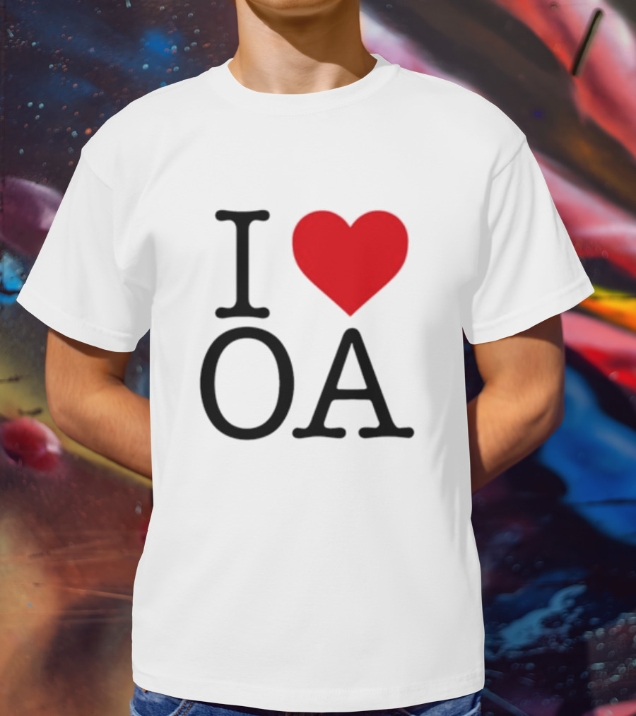 I Heart OA Symbolized Love For OA Movement T-Shirt