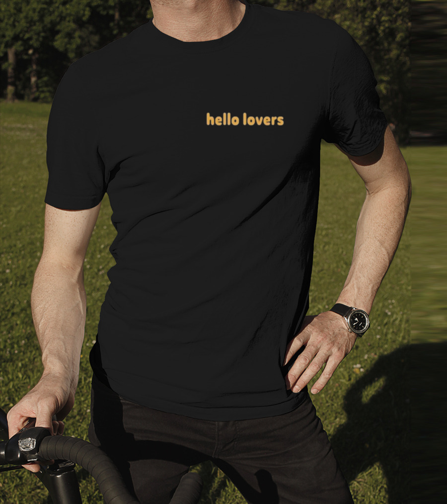 Niallhoran Hello Lovers Shop Text T-Shirt