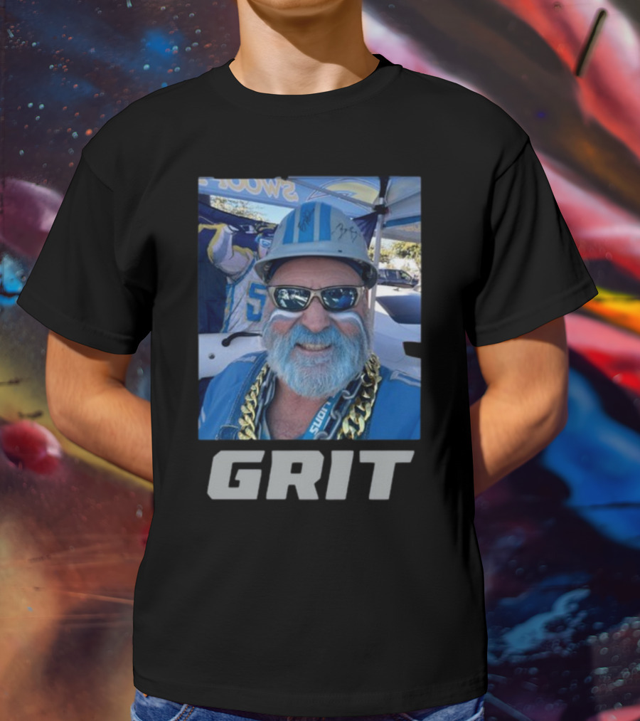 Lions Grit Gameday Enthusiast Celebrating Ron Crackman Crachiola T-Shirt