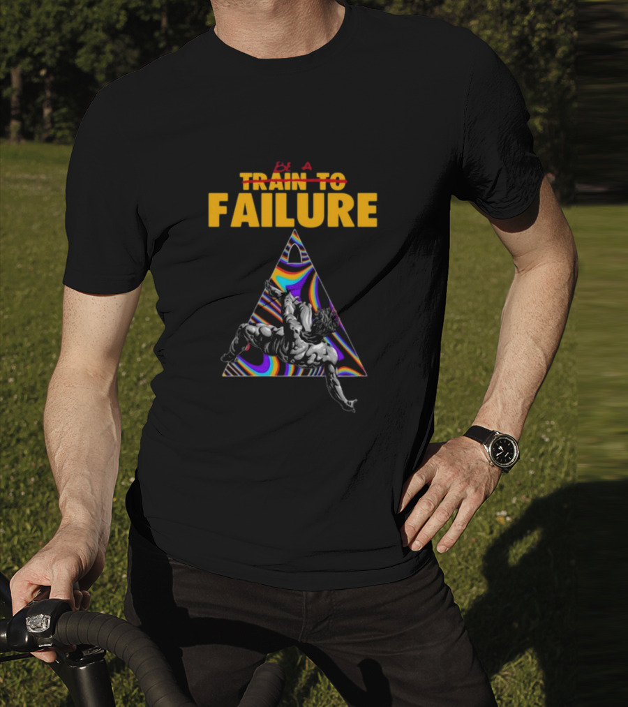 Raskol Apparel Be A Train To Failure Psychedelic Triangle T-Shirt