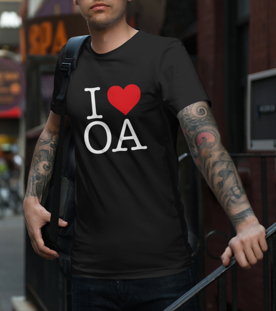 I Love OA Apollo Live In NYC Madison Square Garden T-Shirt