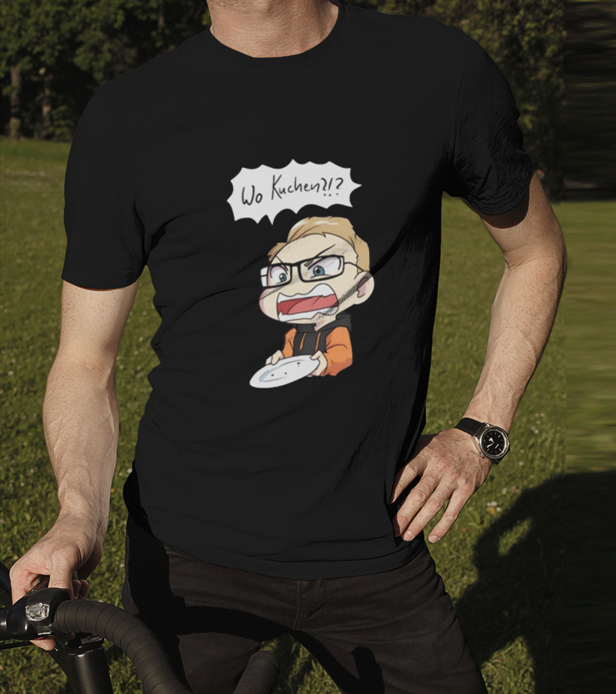 Wo Kuchen Kittycat Cakes Damen Comic Style Character T-Shirt