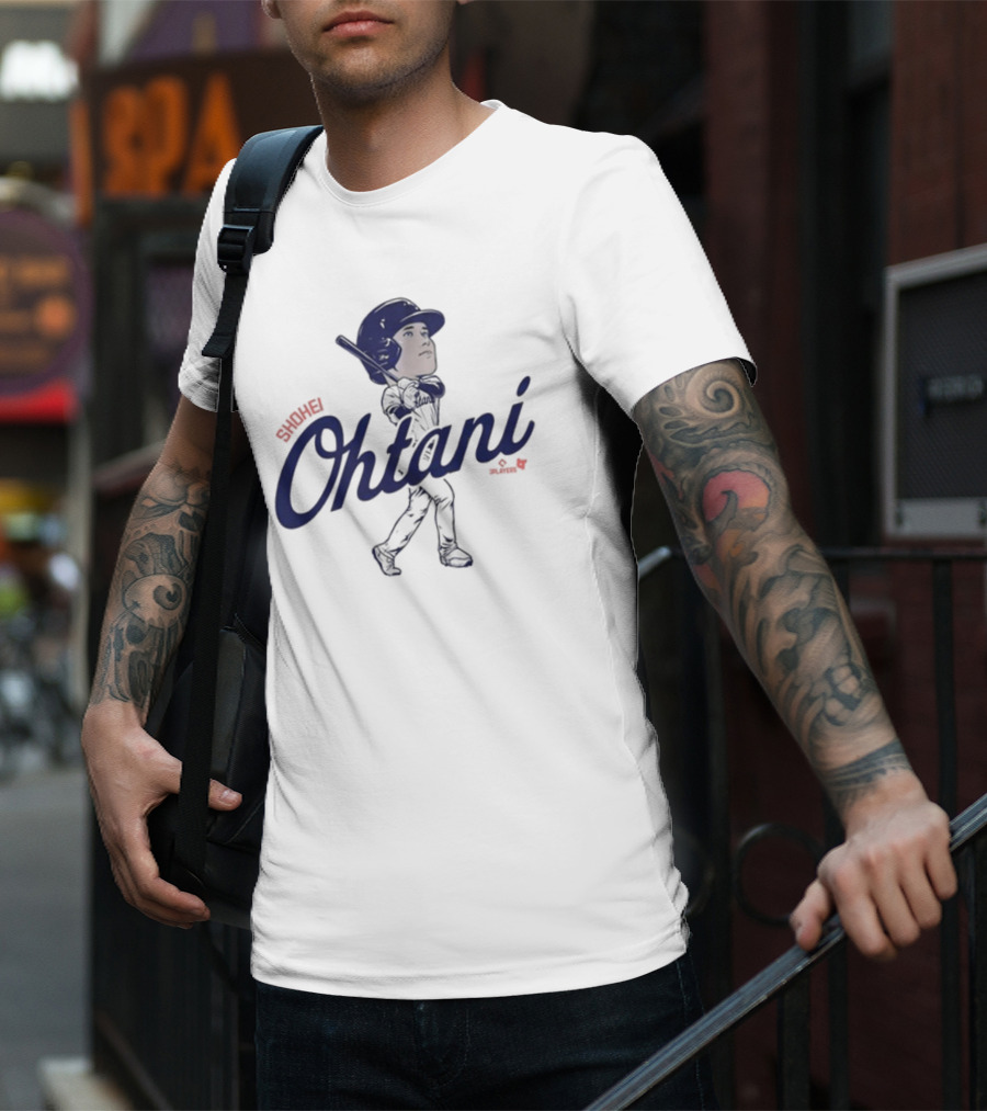 SHOHEI Ohtani Caricature BreakingT Batting T-Shirt