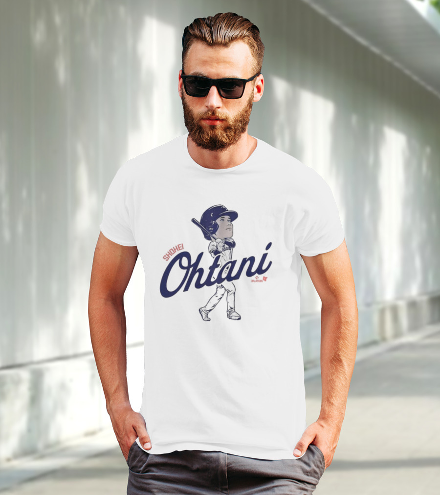SHOHEI Ohtani Caricature BreakingT Batting T-Shirt
