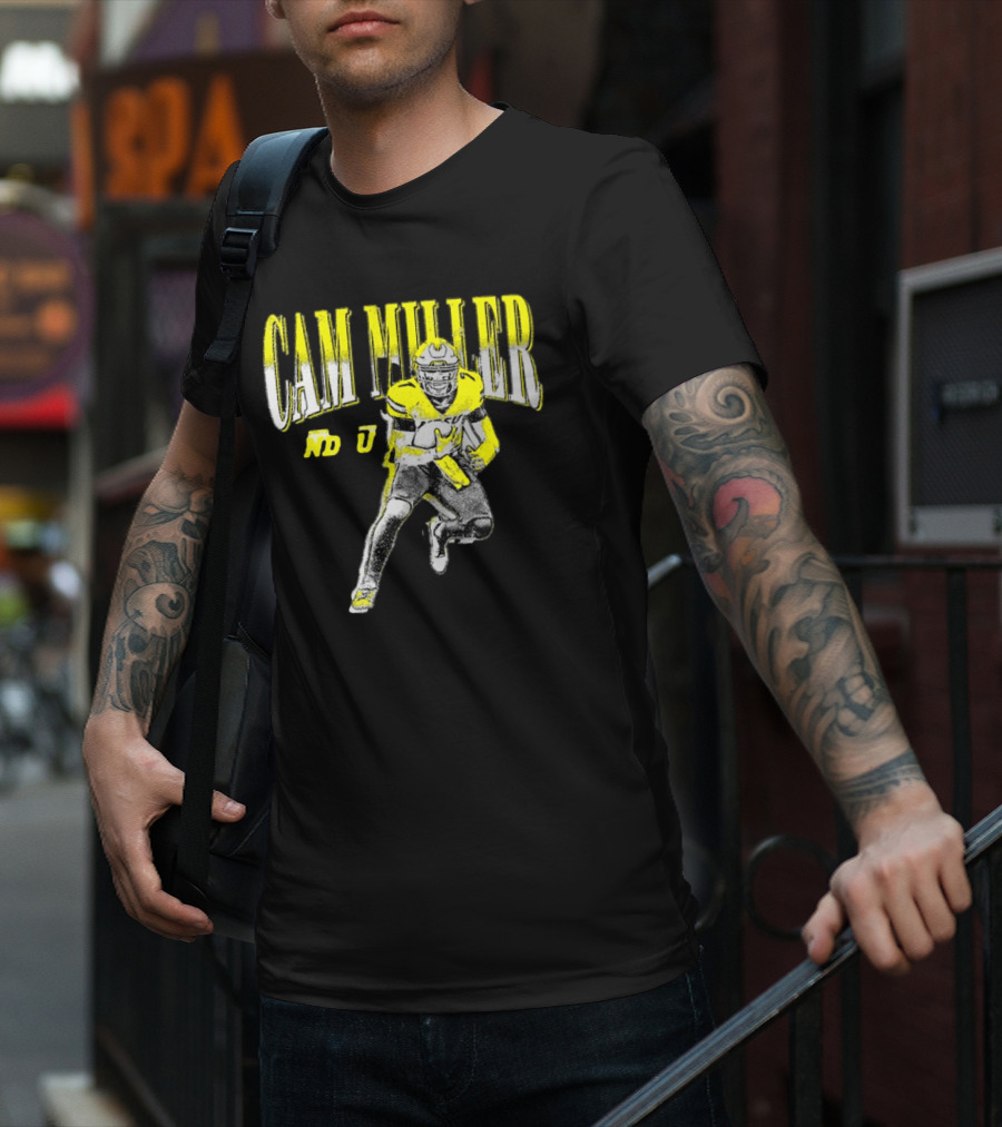 Cam Miller NDSU North Dakota State Football Action T-Shirt