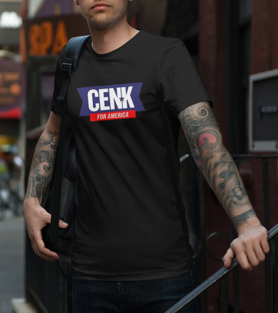 Cenk For America Political Campaign T-Shirt