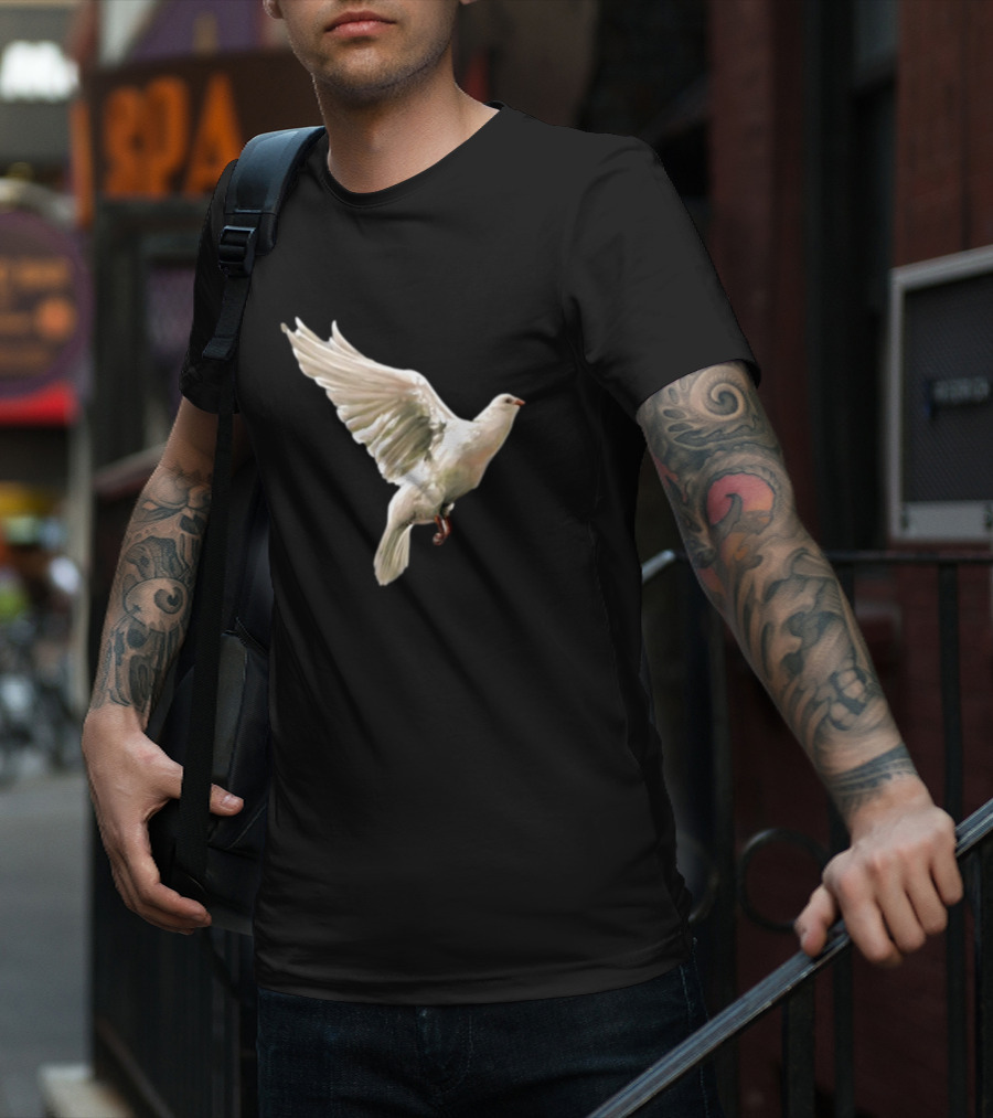 Peace Dream Dove In Flight T-Shirt