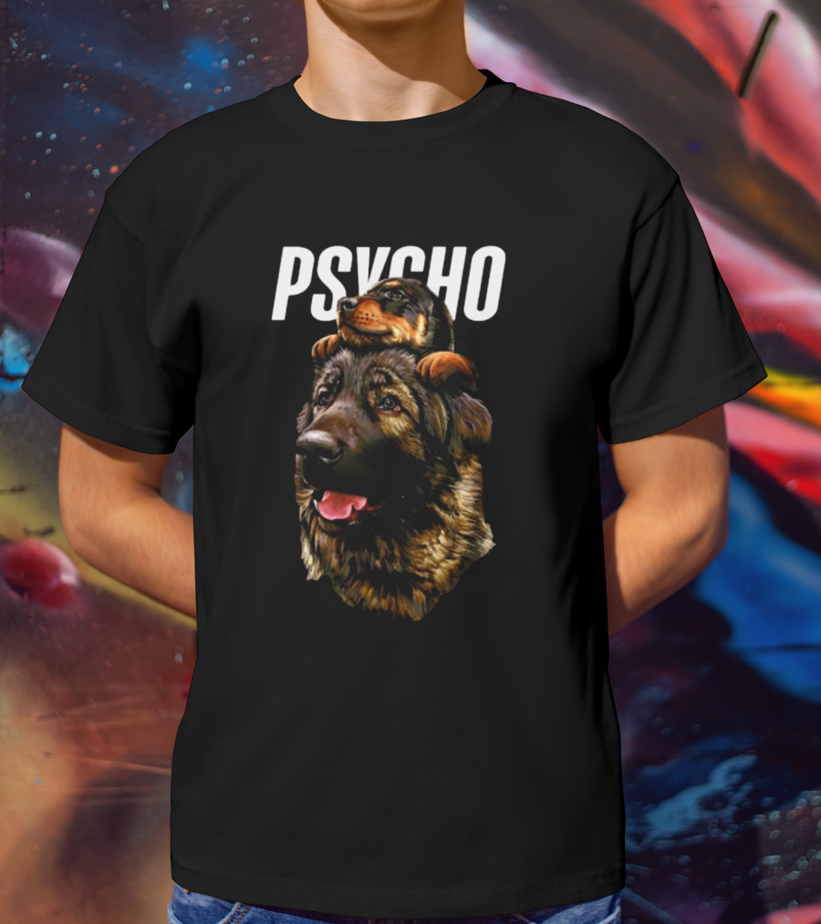 PSYCHO Dog Pair T-Shirt