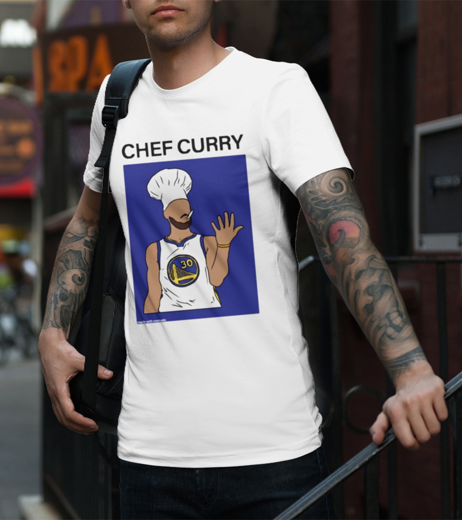 Chef Curry Golden State Basketball Number 30 T-Shirt