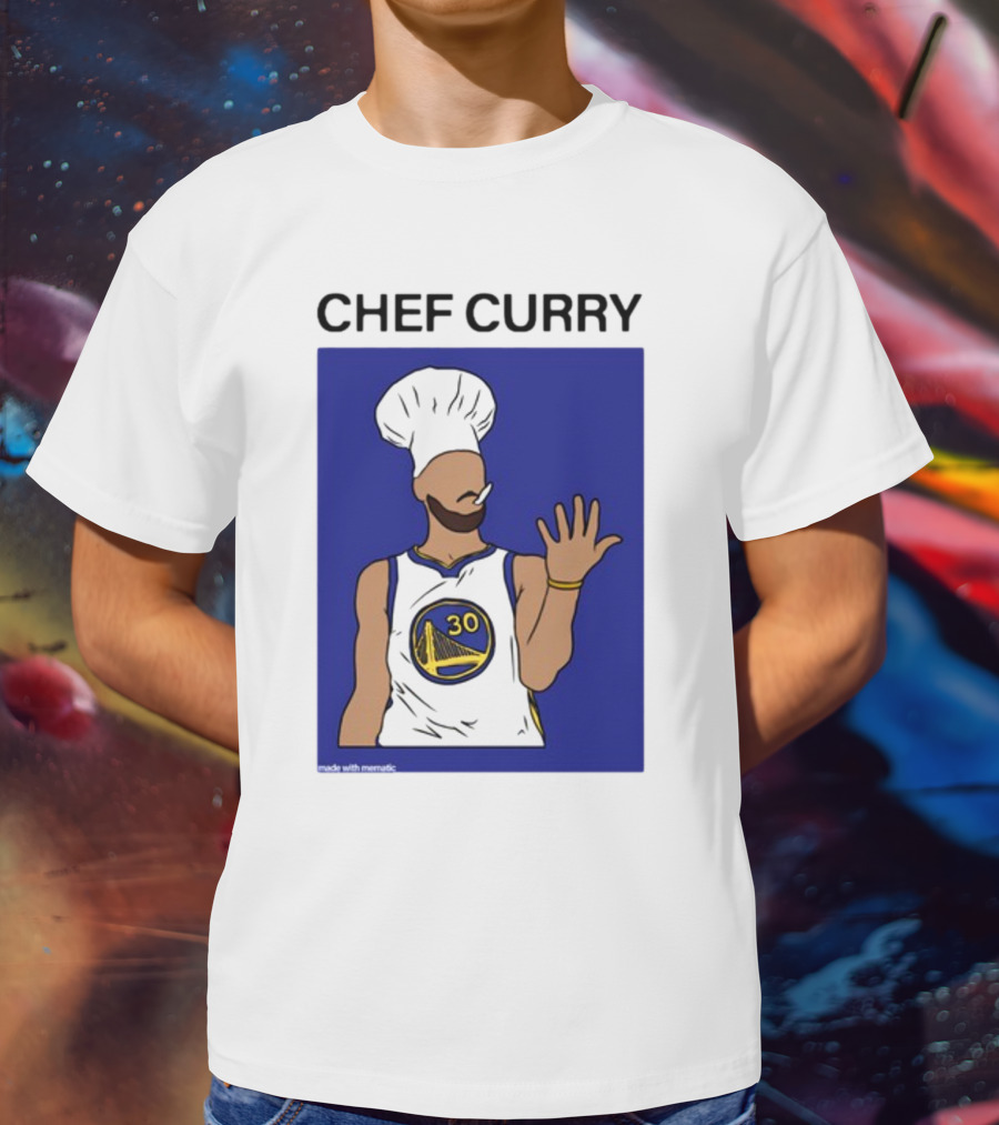 Chef Curry Golden State Basketball Number 30 T-Shirt