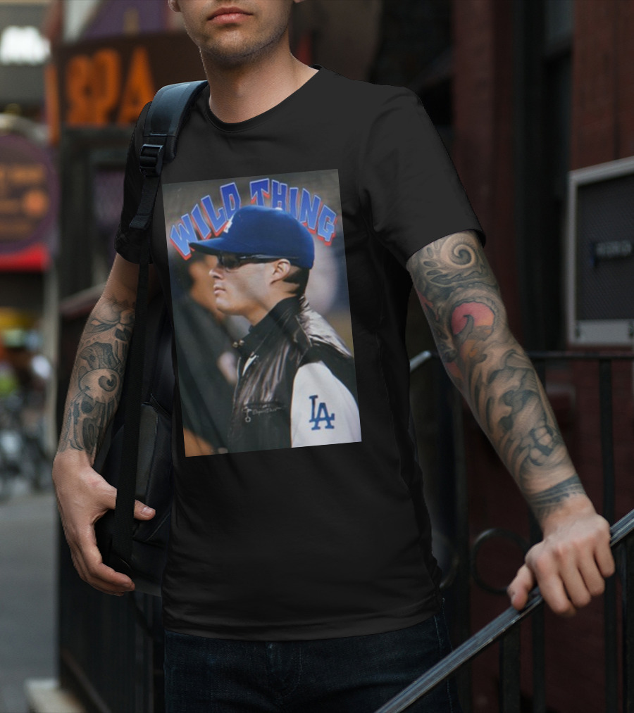 Wild Thing Doyersdave Joe Kelly LA Baseball T-Shirt