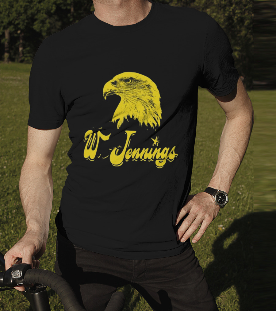 Seager X Waylon Jennings Eagle W Jennings Star T-Shirt