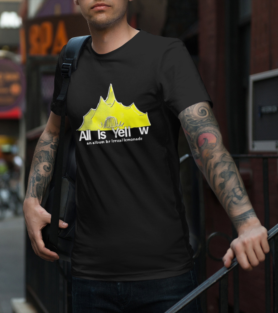 All Is Yellow An Album By Lyrical Lemonade Featuring Mountain Tent T-Shirt