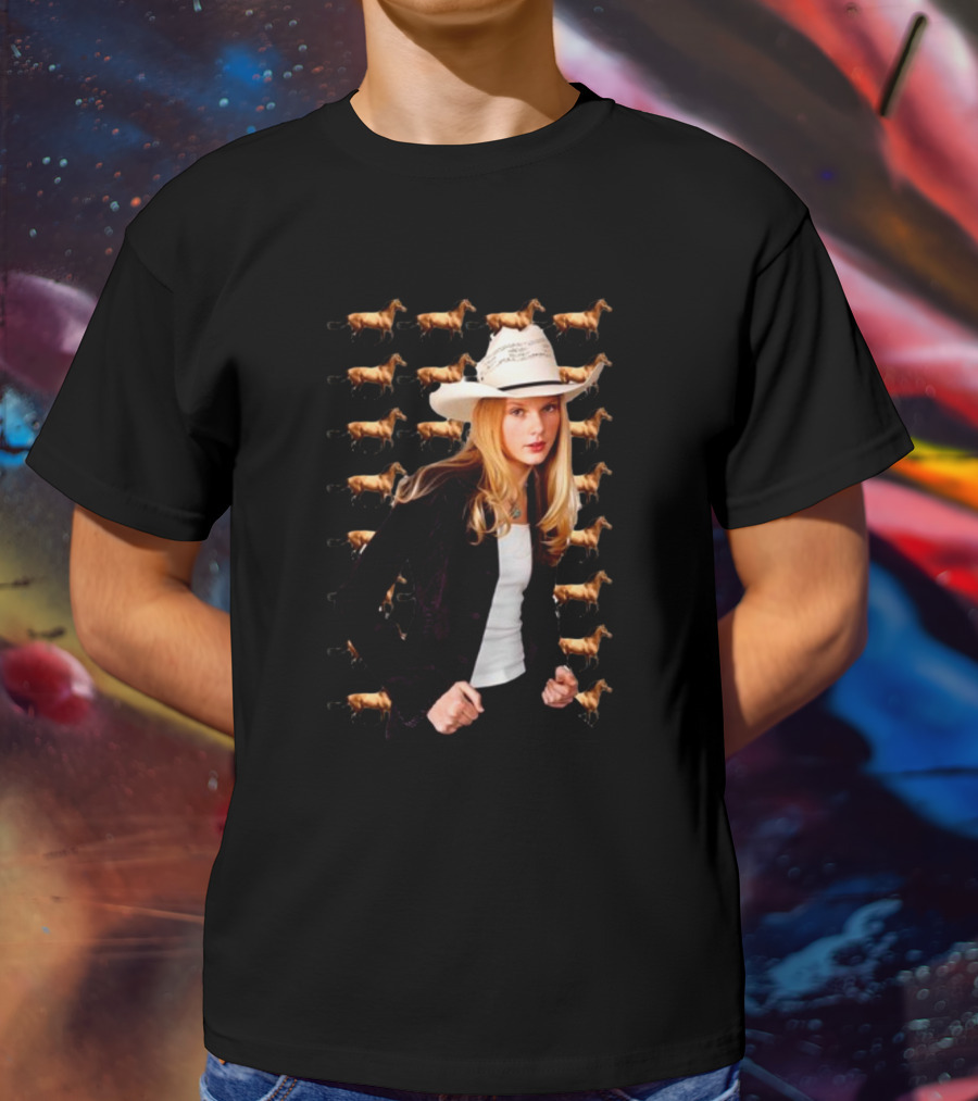 Extreme Horse Girl Cowgirl Aesthetic T-Shirt