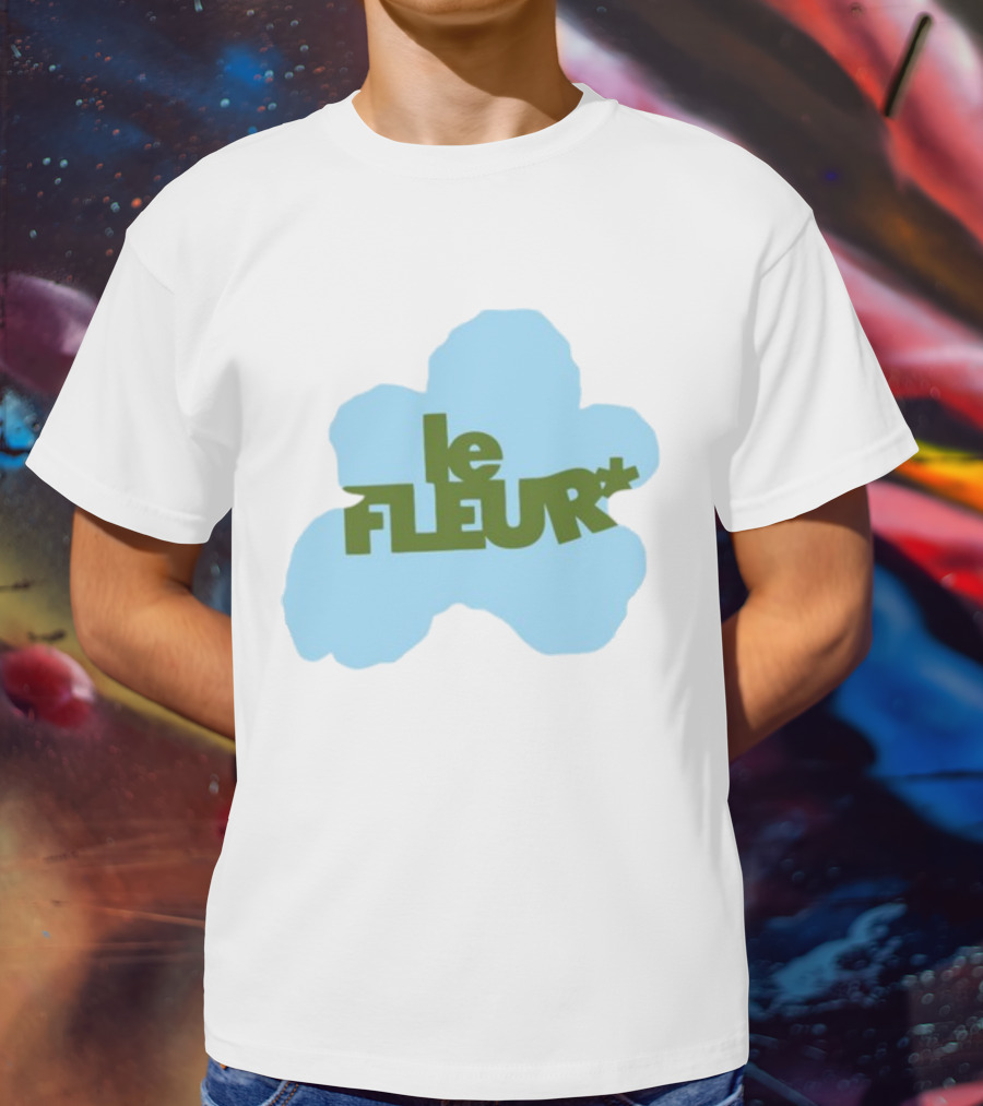 Golf Le Fleur Flower Le Fleur Blue Green T-Shirt