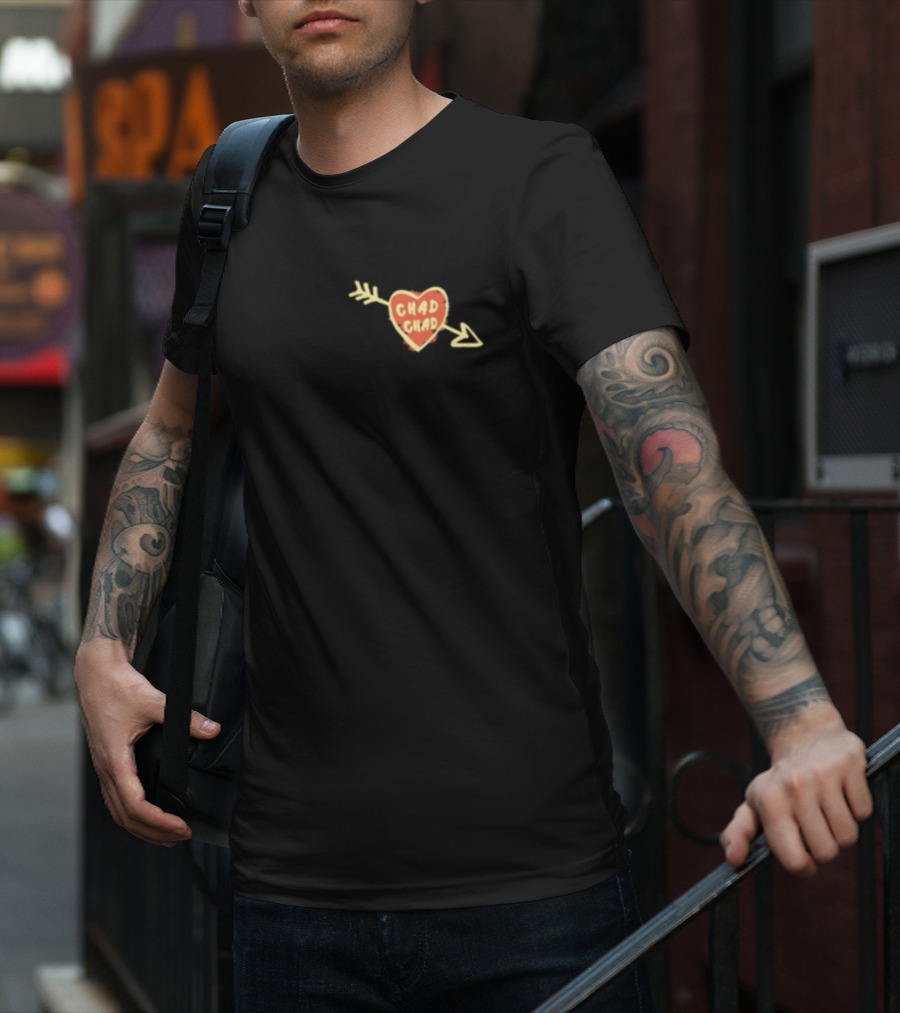 Chad Chad Heart With Arrow T-Shirt